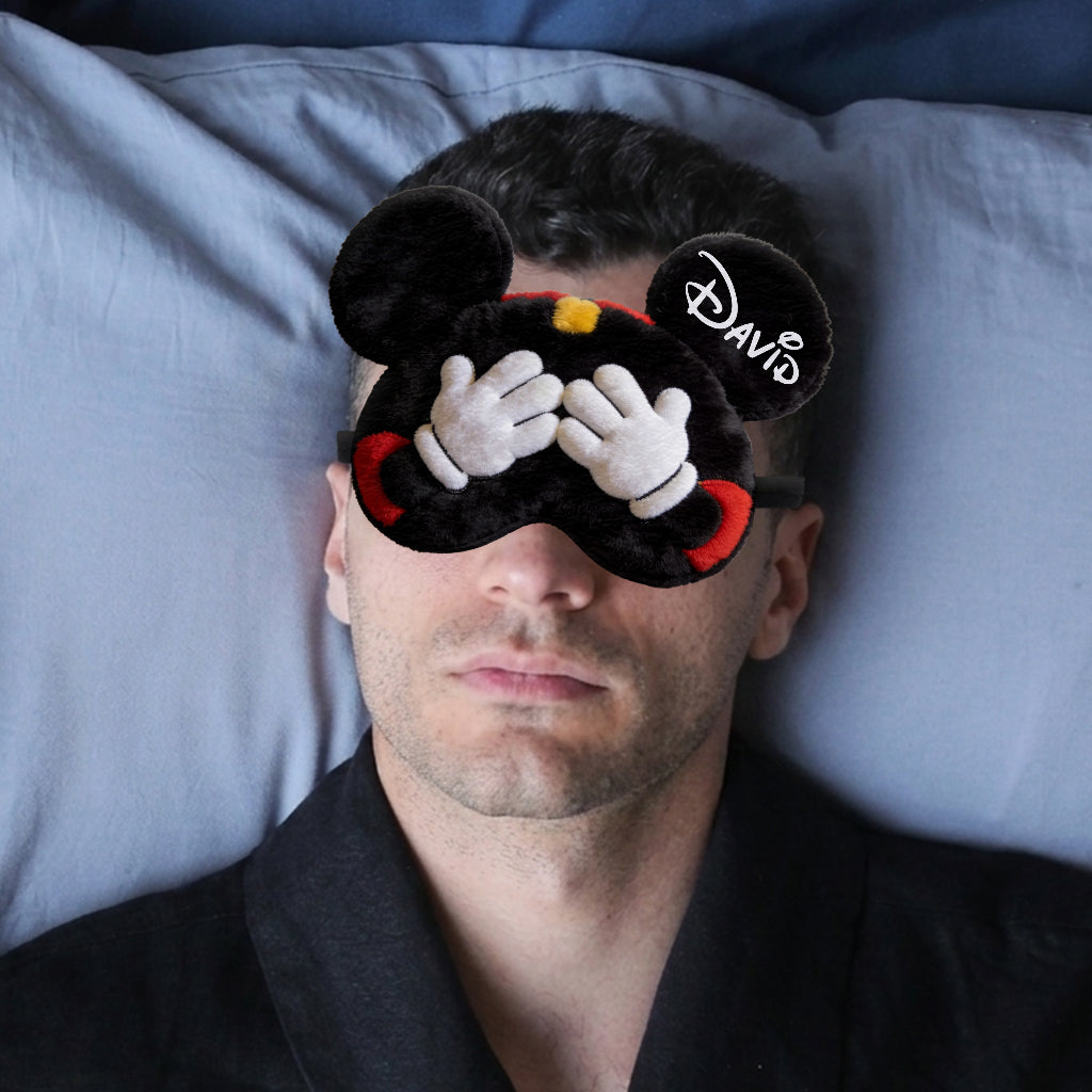 Funny Mouse Sleeping Mask - Personalized Mouse Cooling Sleep Mask