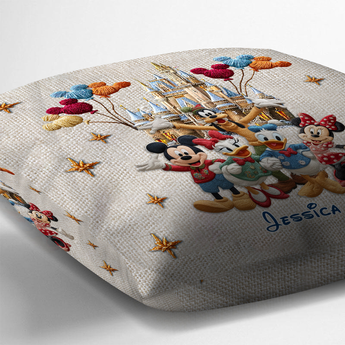 Friends - Personalized Mouse Throw Pillow