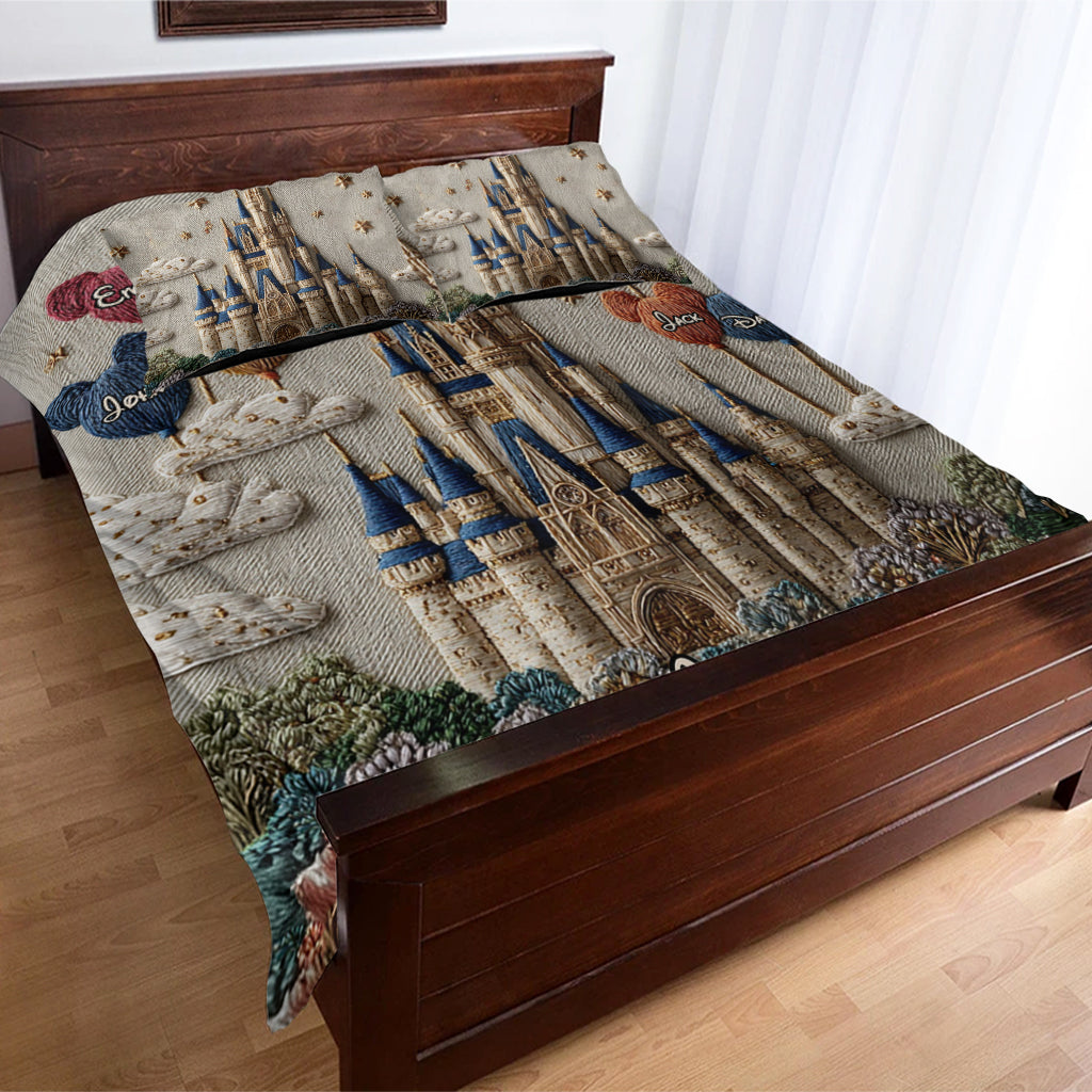 Magical Mom - Personalized Mouse Bedding Set