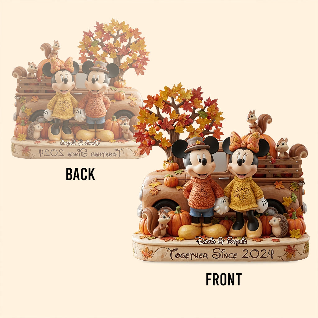 I'm Yours No Returns Or Refunds - Personalized Mouse Custom Shaped Acrylic Plaque