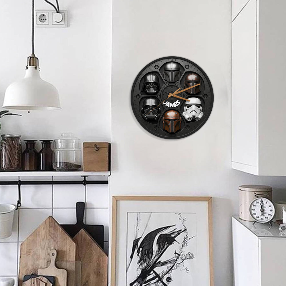 Galactic Legacy - Personalized The Force Wall Clock