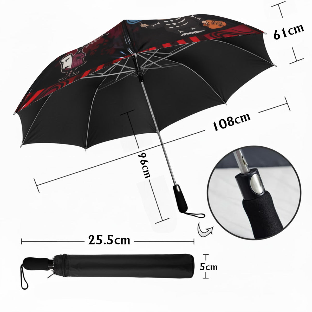 Nightmare Before Christmas - Personalized Nightmare Umbrella