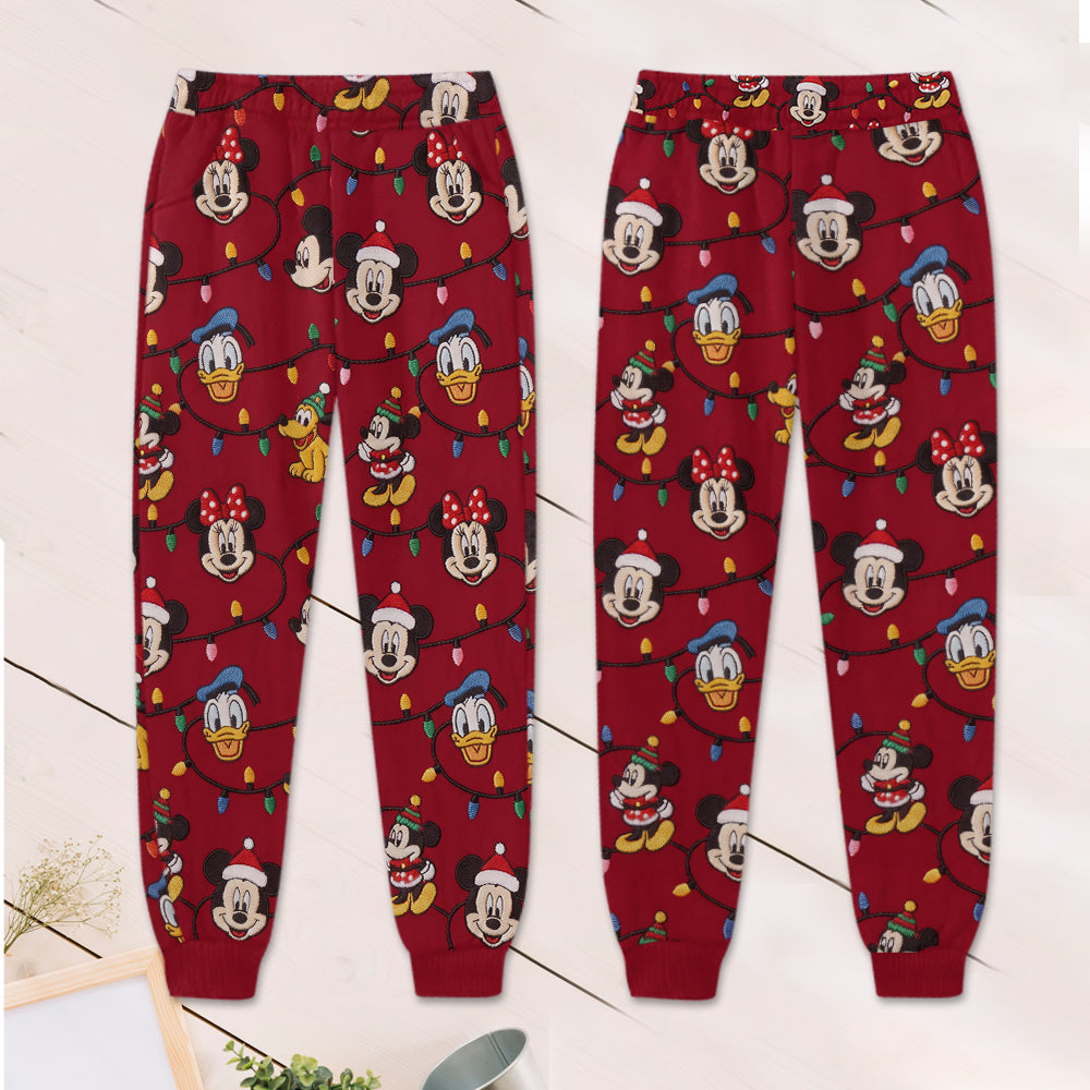 Have A Very Magical Christmas - Personalized Mouse Kid Hoodie & Kid Jogger Sweatpants