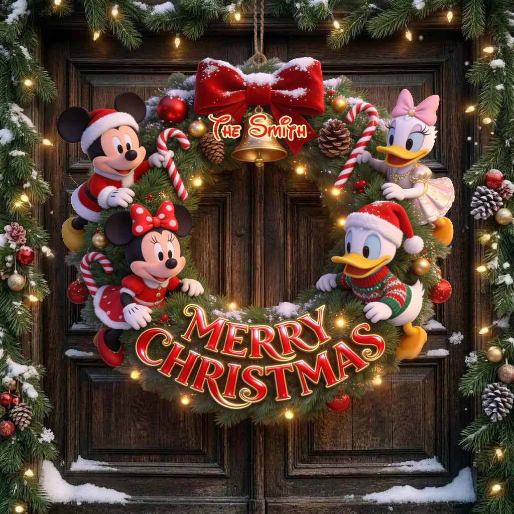 Magical Time Of The Year - Personalized Mouse Custom Shaped Wood Sign