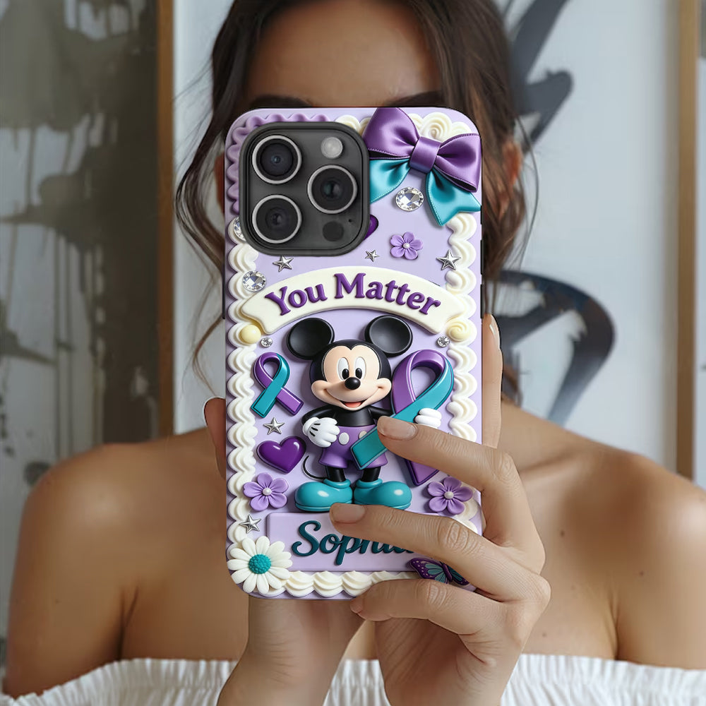 Suicide Prevention - Personalized Suicide Prevention Full Print Phone Case