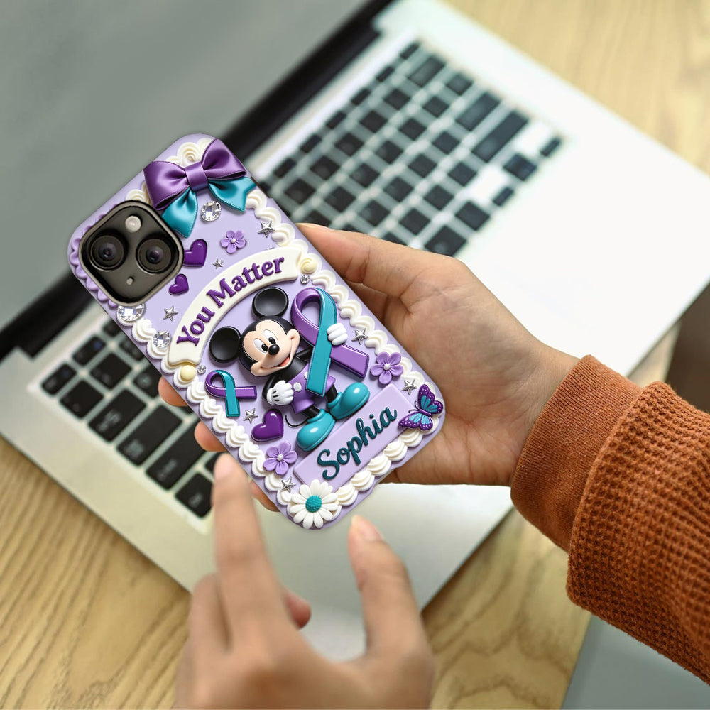 Suicide Prevention - Personalized Suicide Prevention Full Print Phone Case