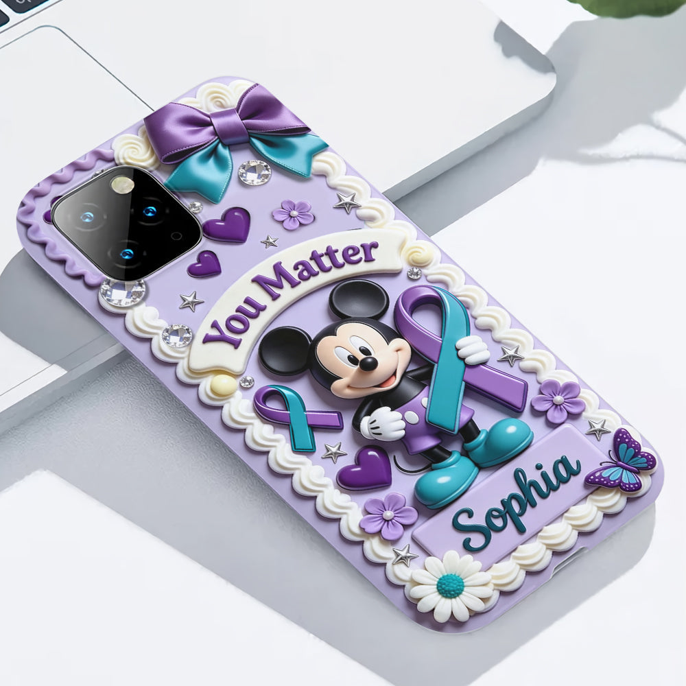 Suicide Prevention - Personalized Suicide Prevention Full Print Phone Case