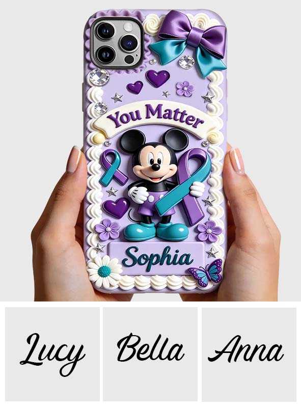 Suicide Prevention - Personalized Suicide Prevention Full Print Phone Case