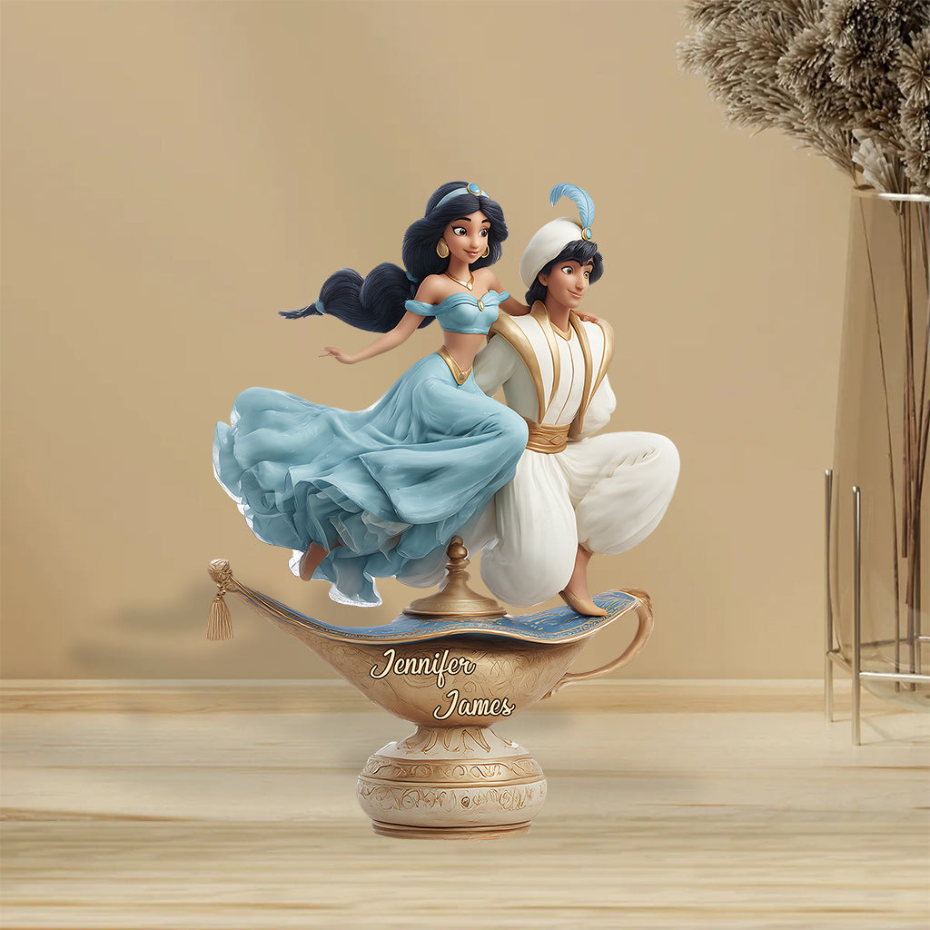 You & Me We Got This - Personalized Couple Custom Shaped Acrylic Plaque