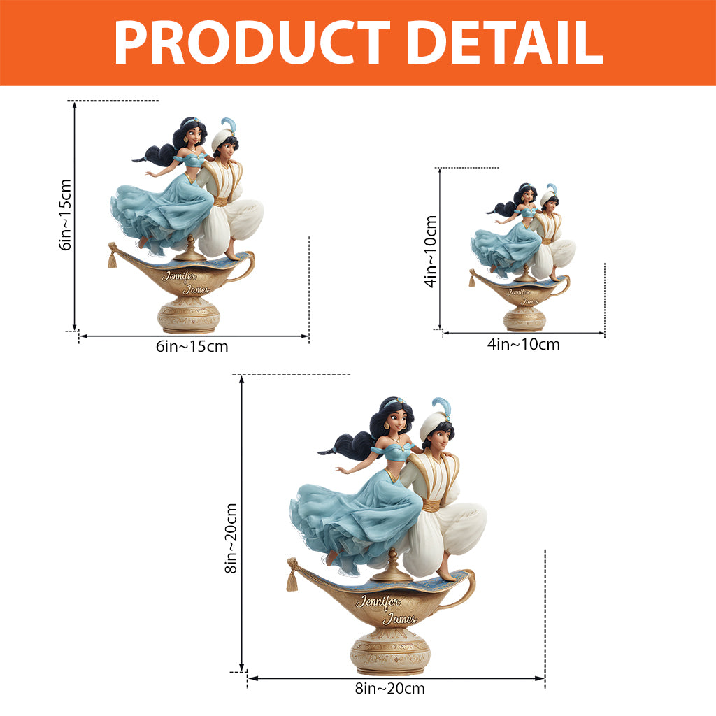 You & Me We Got This - Personalized Couple Custom Shaped Acrylic Plaque