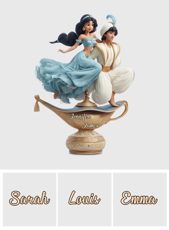 You & Me We Got This - Personalized Couple Custom Shaped Acrylic Plaque