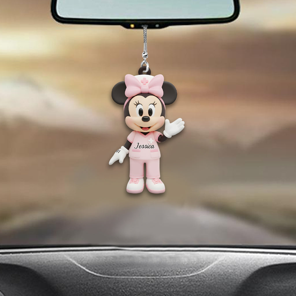 Nurse Life - Personalized Nurse Car Ornament