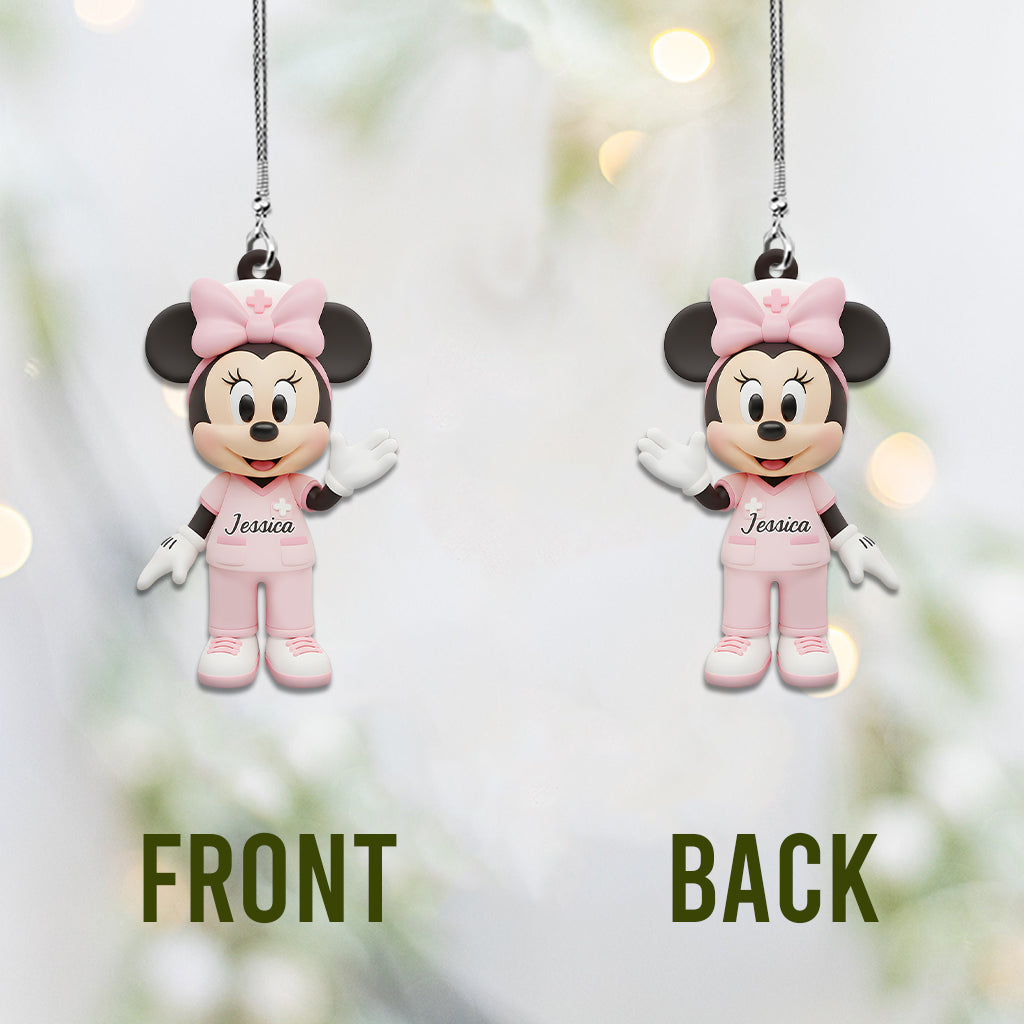 Nurse Life - Personalized Nurse Car Ornament