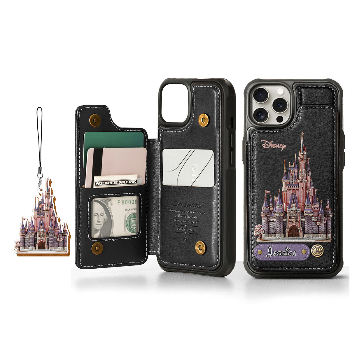 Magical Day Custom Name - Personalized Mouse Wallet Phone Case