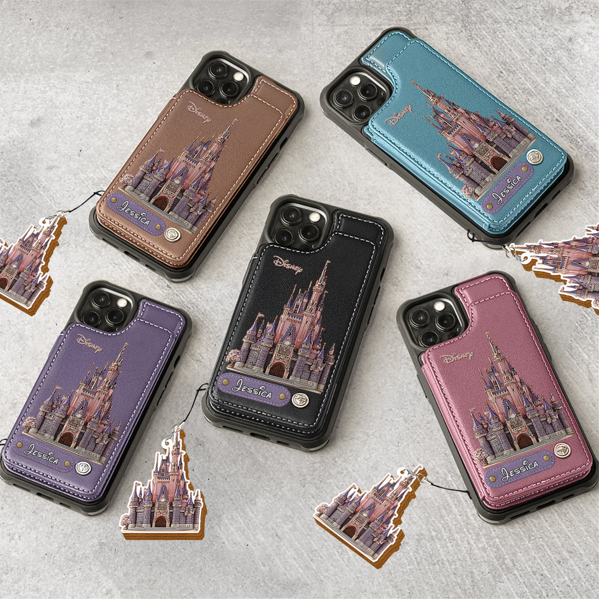 Magical Day Custom Name - Personalized Mouse Wallet Phone Case