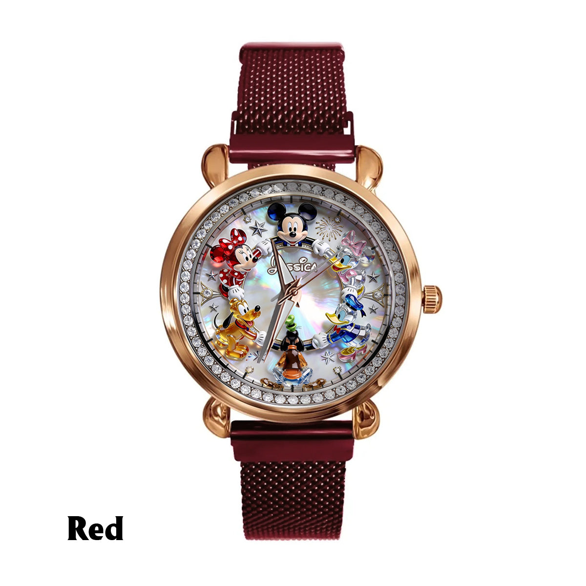 Friends 250 Anniversary - Personalized Mouse Women Hand Watch