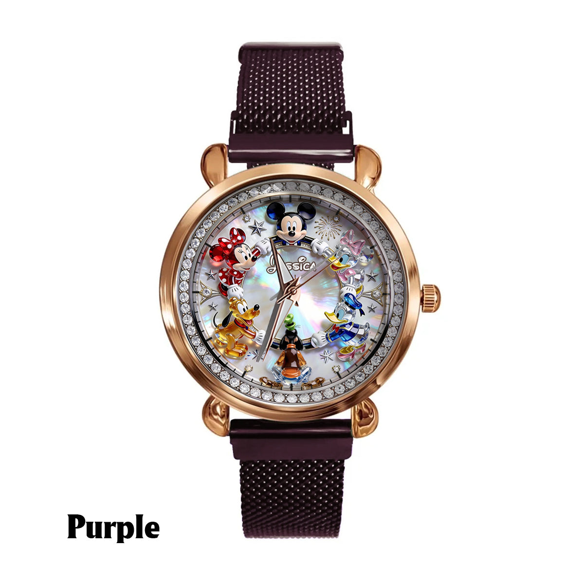 Friends 250 Anniversary - Personalized Mouse Women Hand Watch