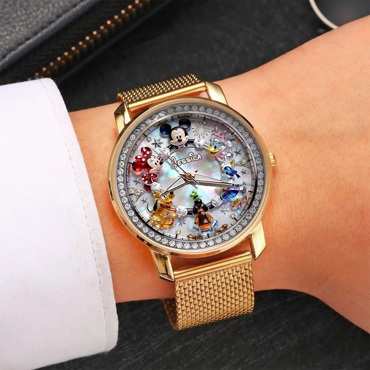 Friends 250 Anniversary - Personalized Mouse Women Hand Watch
