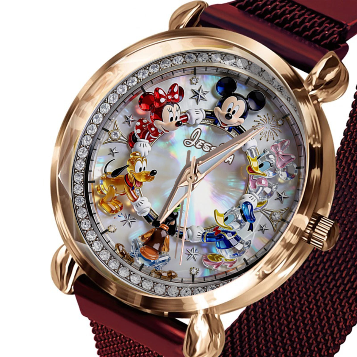 Friends 250 Anniversary - Personalized Mouse Women Hand Watch
