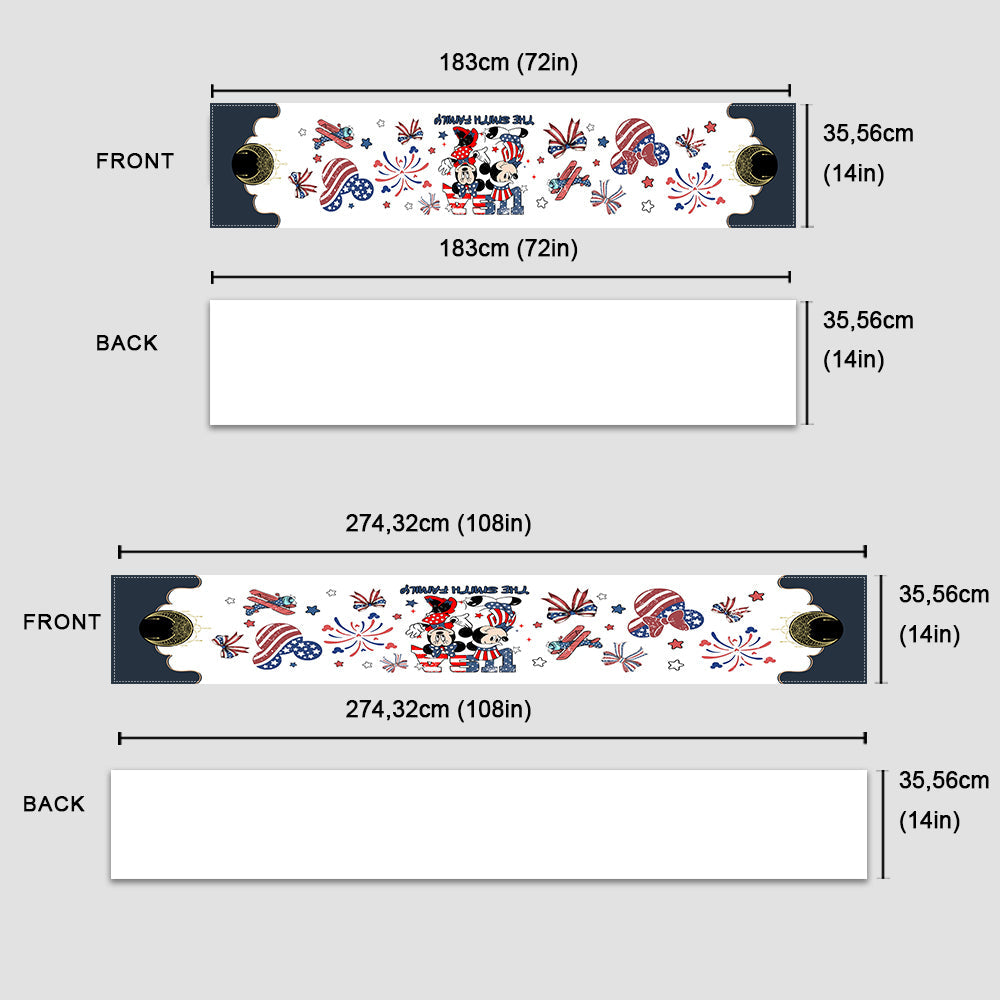 Magical Day - Personalized Mouse Table Runner