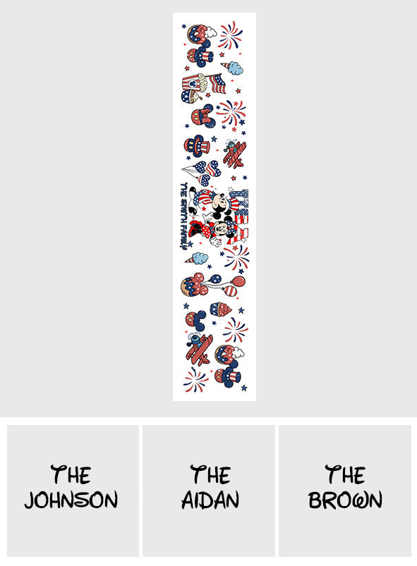 Magical Day - Personalized Mouse Table Runner