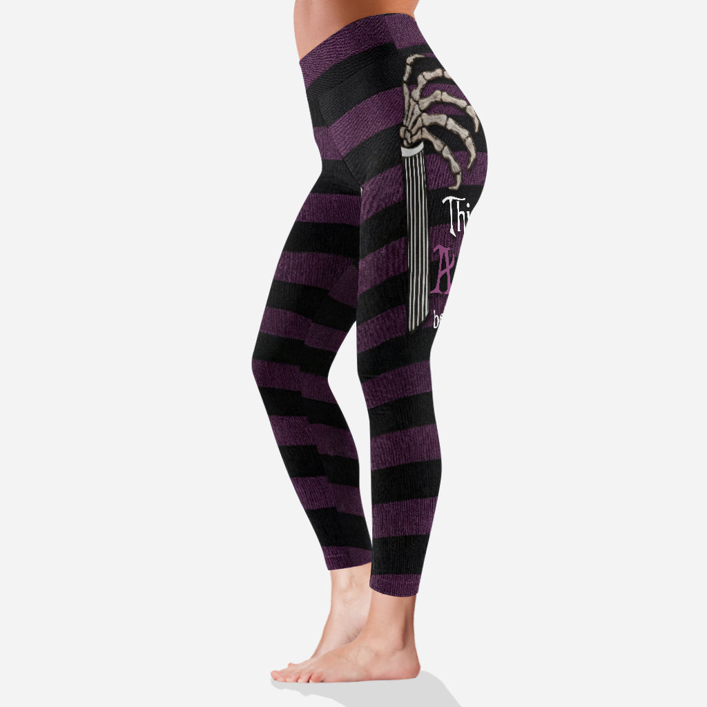 This Ass Belongs To - Personalized Nightmare Leggings