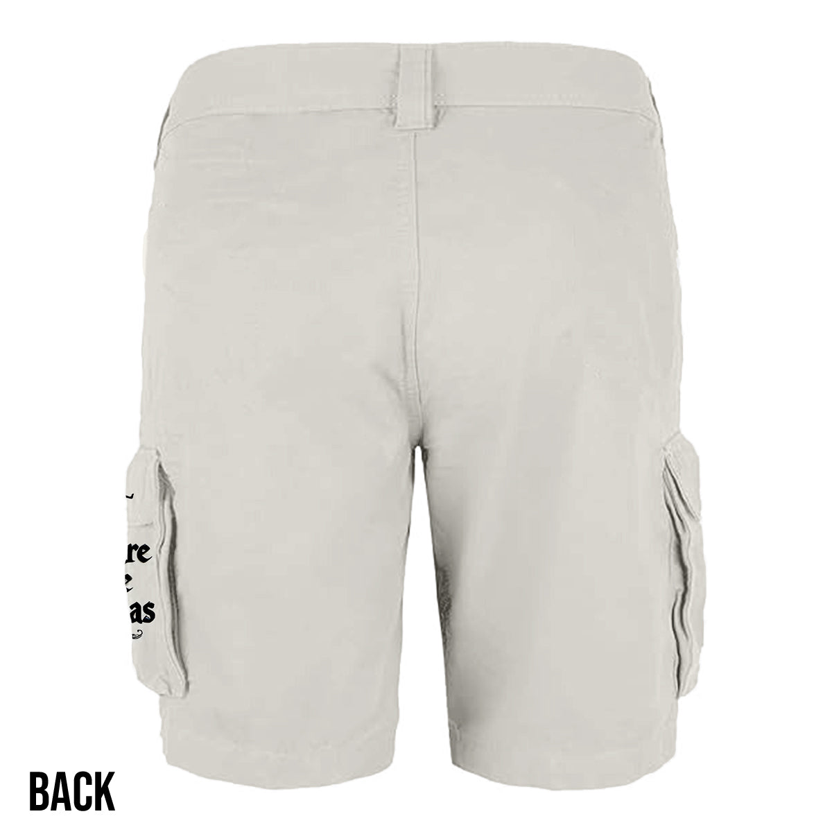 Gothic Nightmare Skeleton - Personalized Nightmare Cargo Shorts With Belt