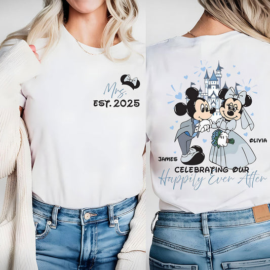 Happily Ever After - Personalized Mouse T-shirt And Hoodie