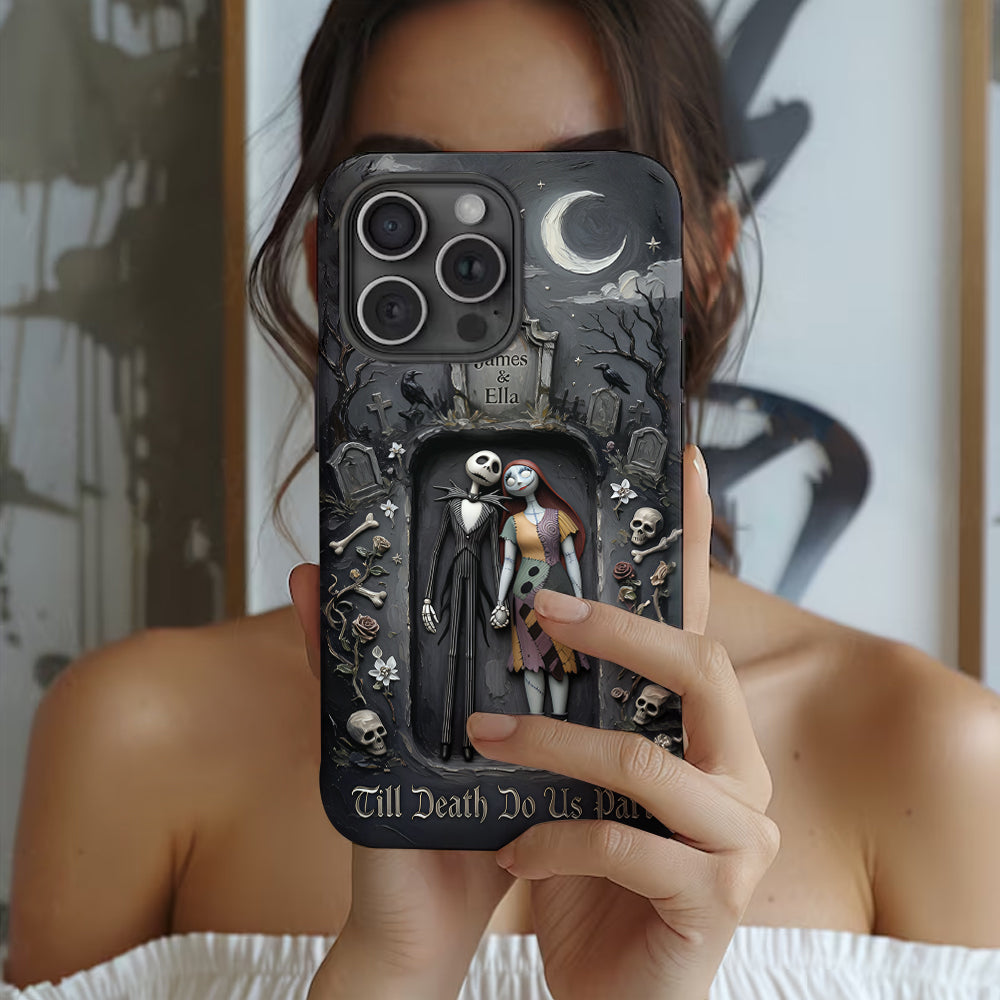 Till Death Do Us Part - Personalized Nightmare Full Print Phone Case