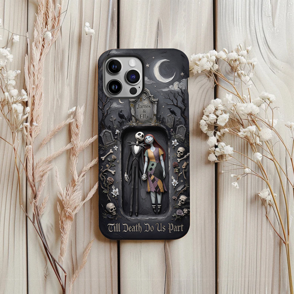 Till Death Do Us Part - Personalized Nightmare Full Print Phone Case
