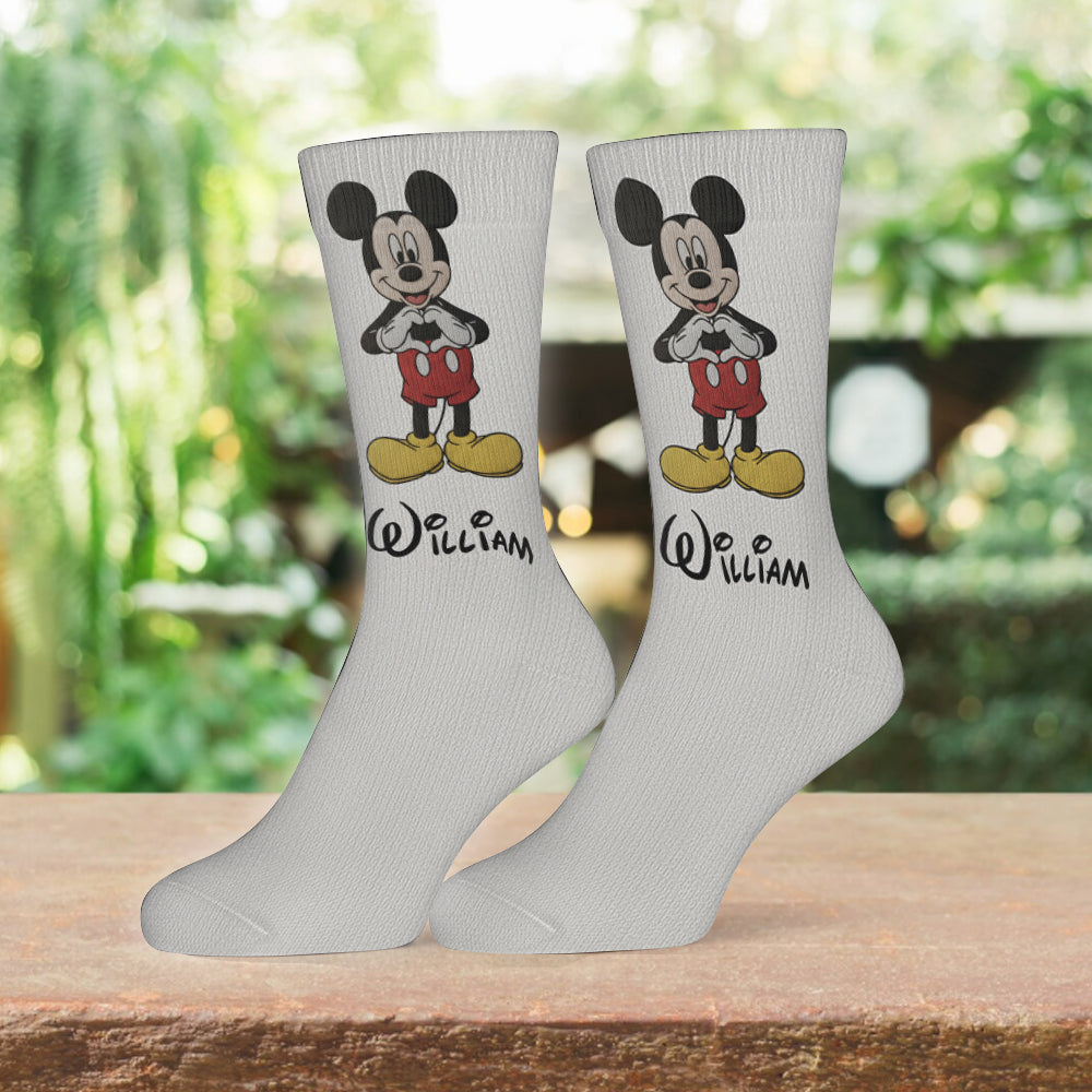 Magical Friends - Personalized Mouse Socks