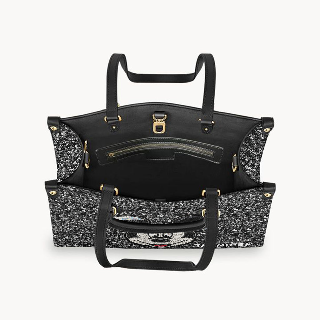 Magical Mouse - Personalized Mouse Leather Handbag