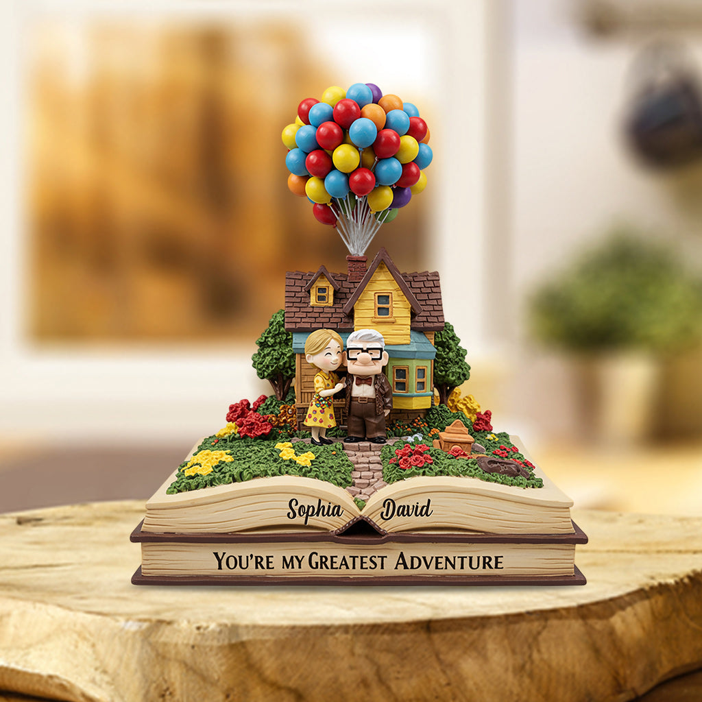 You're My Greatest Adventure - Personalized Mouse Custom Shaped Acrylic Plaque