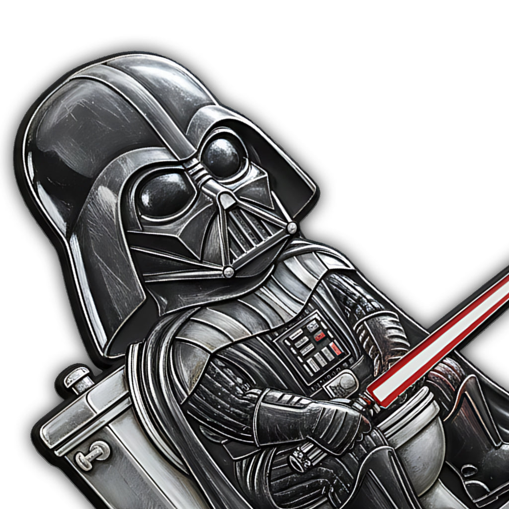 Use The Force - Personalized The Force Cut Metal Sign