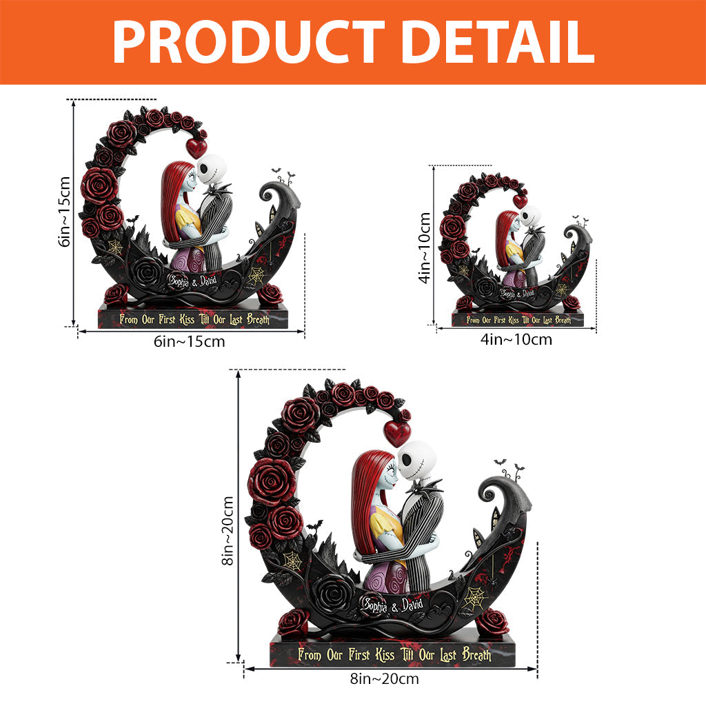 Till Our Last Breath - Personalized Nightmare Custom Shaped Acrylic Plaque