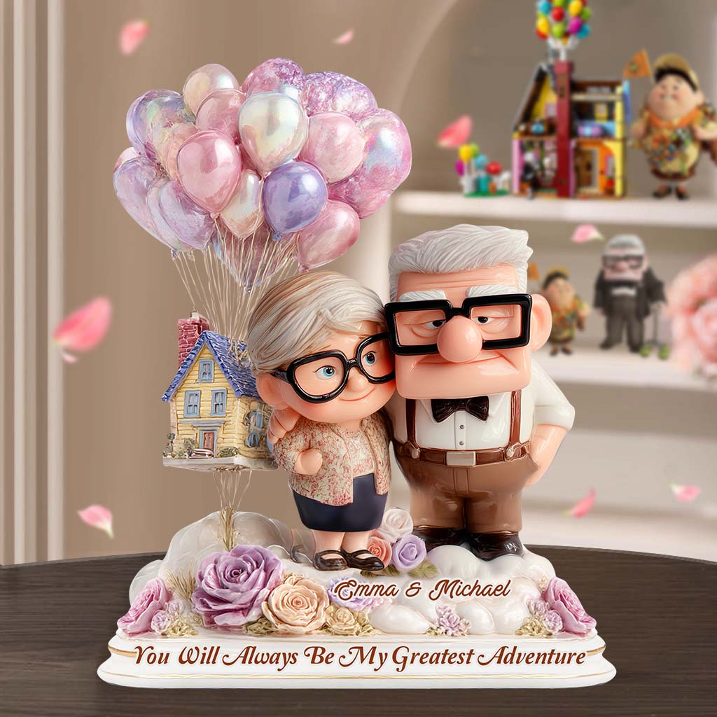 You Will Always Be My Greatest Adventure - Personalized Mouse Custom Shaped Acrylic Plaque