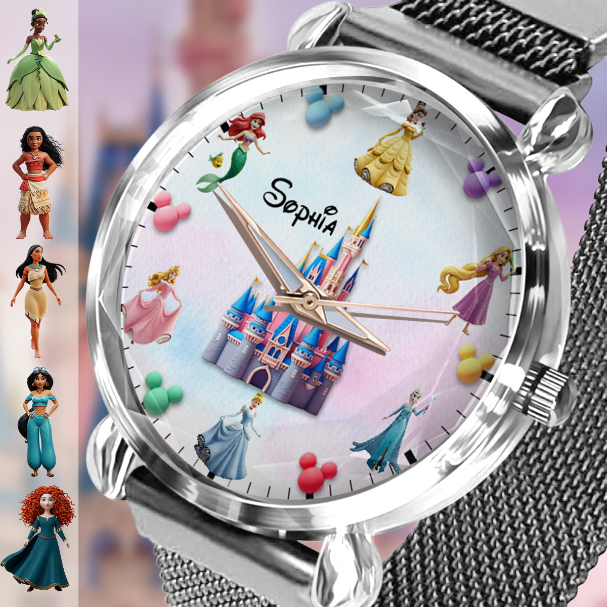 Magical Princess - Personalized Princess Women Hand Watch