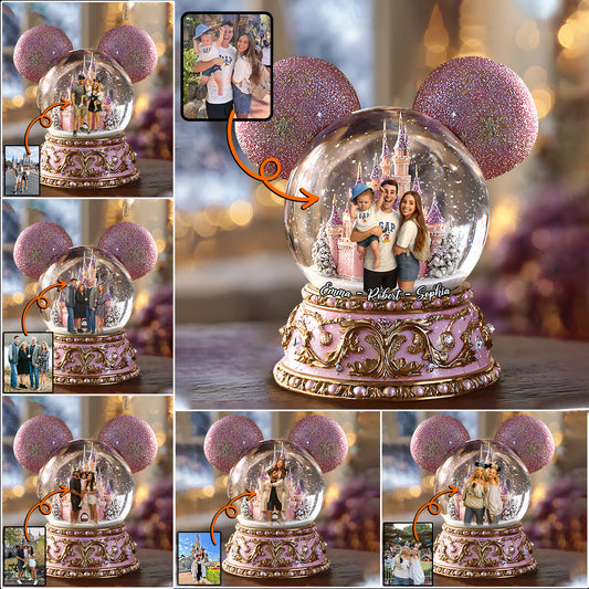 Our Family - Personalized Mouse Custom Shaped Acrylic Plaque