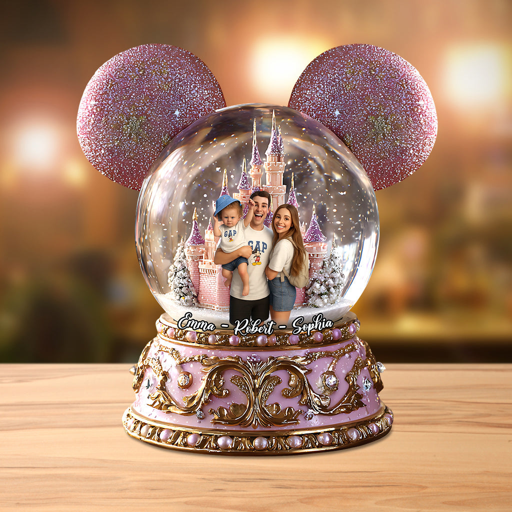 Our Family - Personalized Mouse Custom Shaped Acrylic Plaque