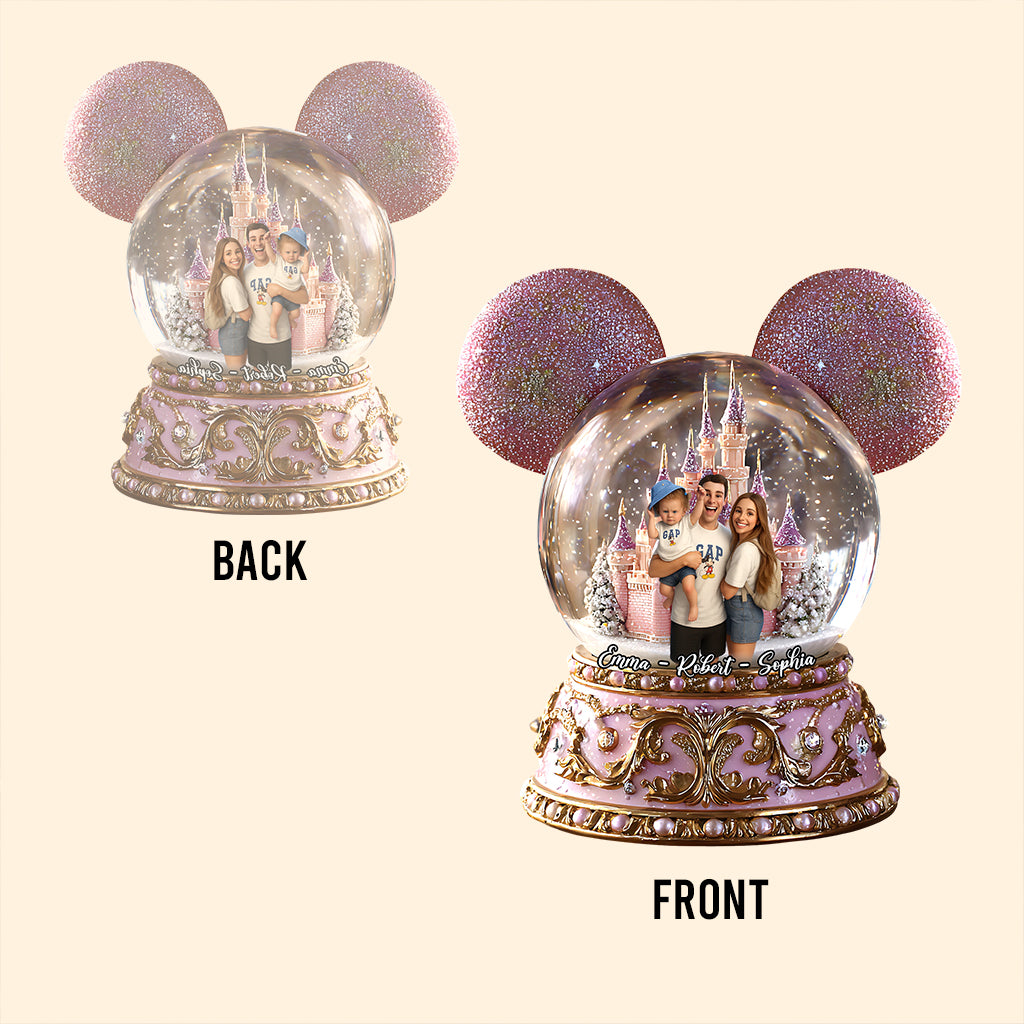 Our Family - Personalized Mouse Custom Shaped Acrylic Plaque