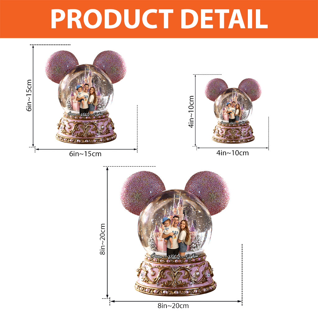 Our Family - Personalized Mouse Custom Shaped Acrylic Plaque