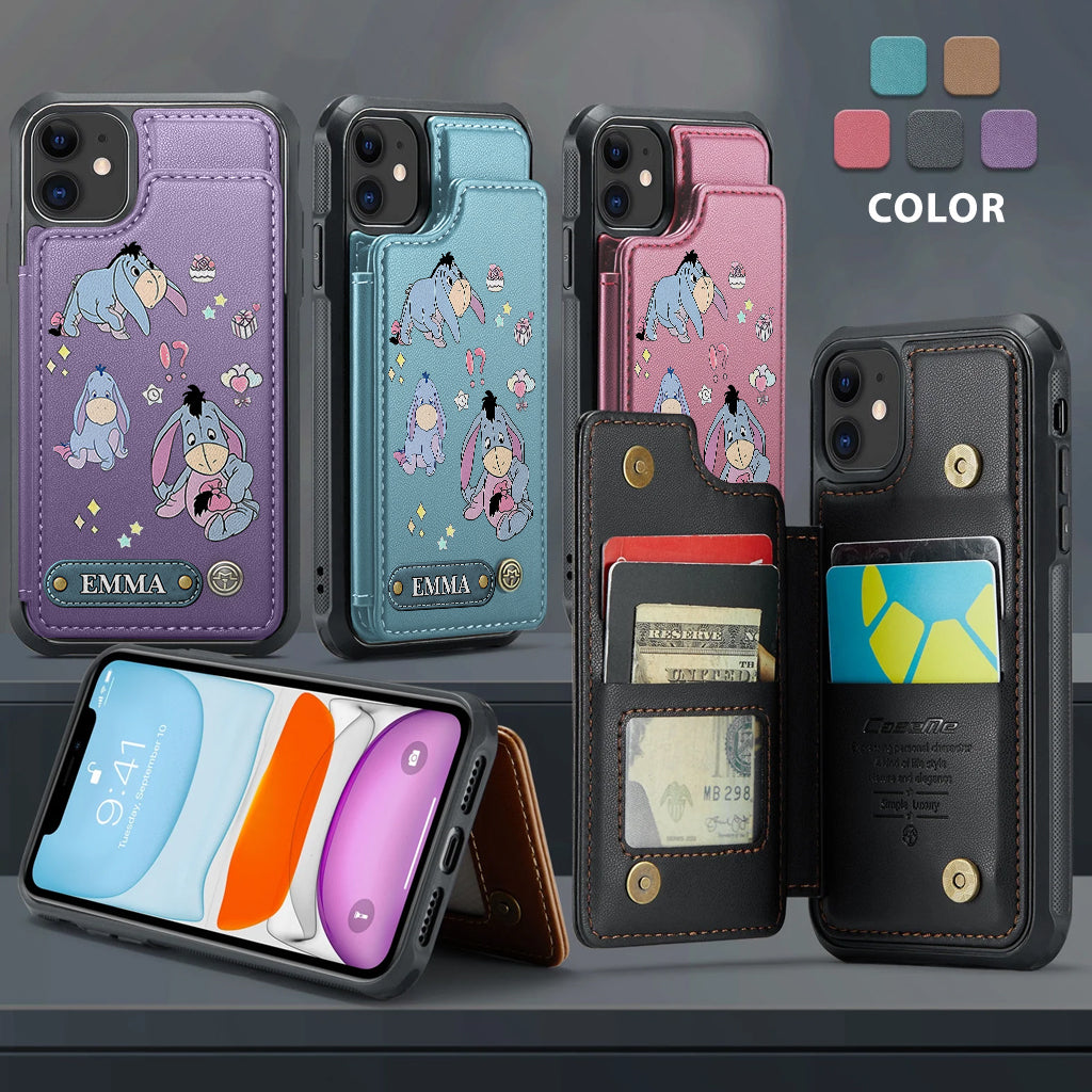 Donkey Friend - Personalized Mouse Wallet Phone Case