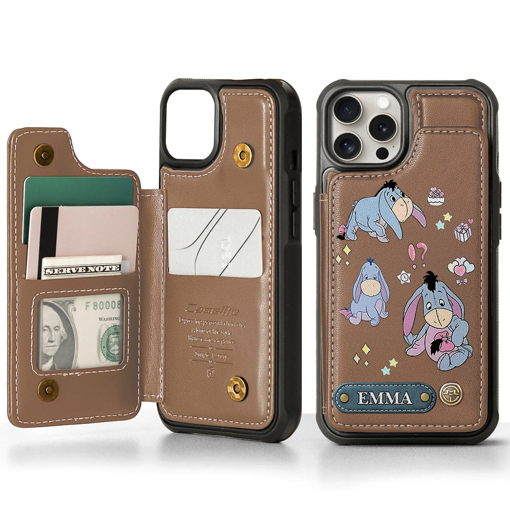 Donkey Friend - Personalized Mouse Wallet Phone Case