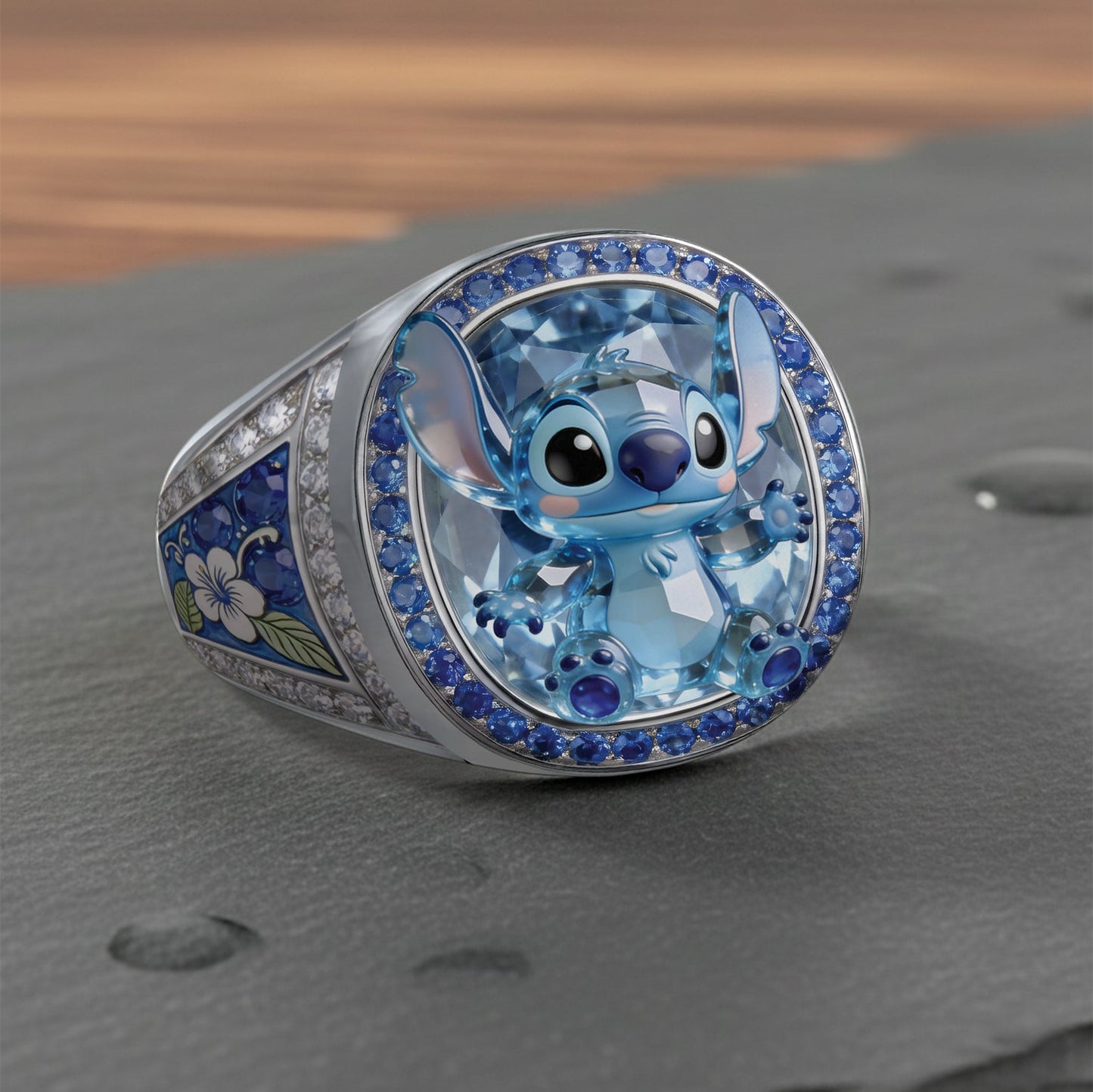 Ohana Means Family - Personalized Ohana Signet Ring