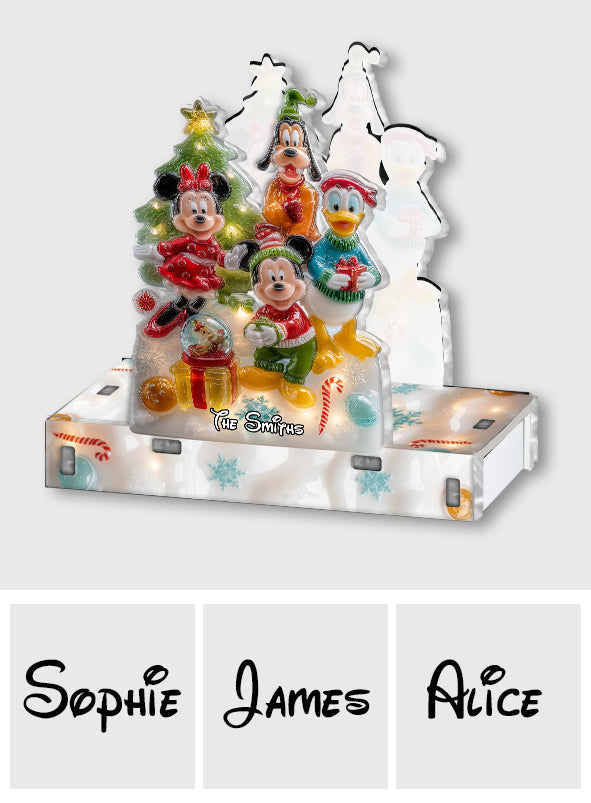 Magical Christmas - Personalized Mouse Paper Towel Holder