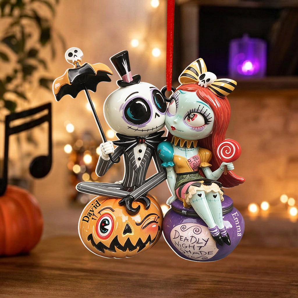 Till Death Do Us Part - Personalized Nightmare Premium 3D Ornament