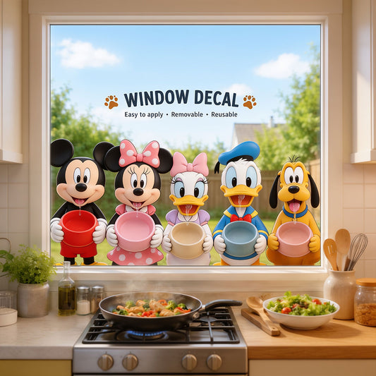 Cartoon Mouse & Friends - Mouse Wall Decal
