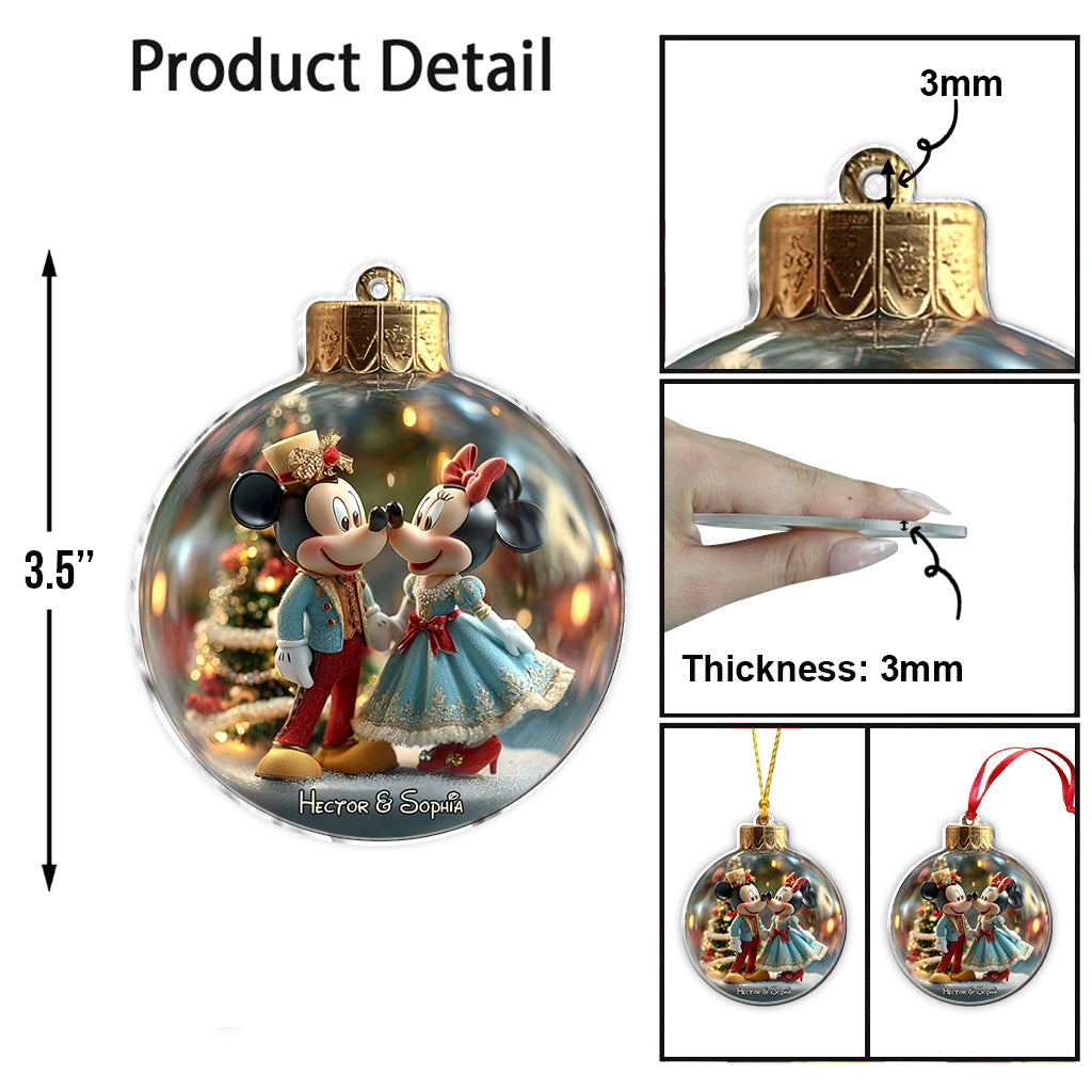 Wish You A Magical Christmas - Personalized Mouse Ornament