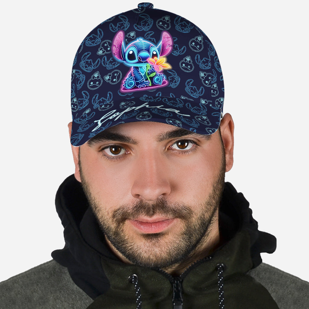 Blue Alien - Personalized Ohana Classic Cap