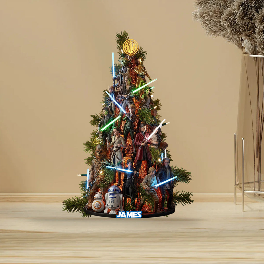 May The Magic Be With You - Personalized The Force Custom Shaped Acrylic Plaque